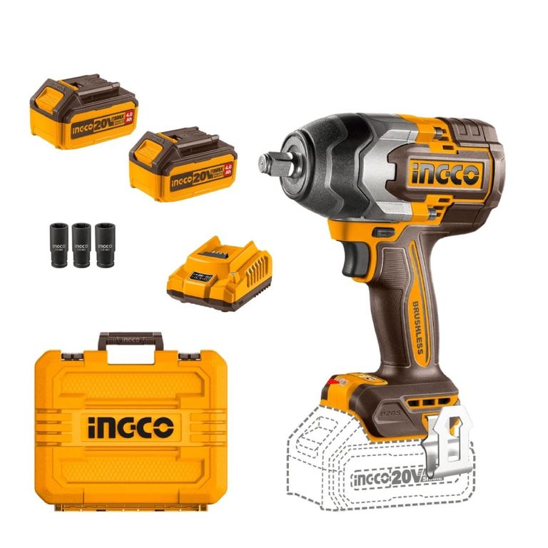 Llave De Impacto CIWLI2085 20V Brushless 12″ 850Nm