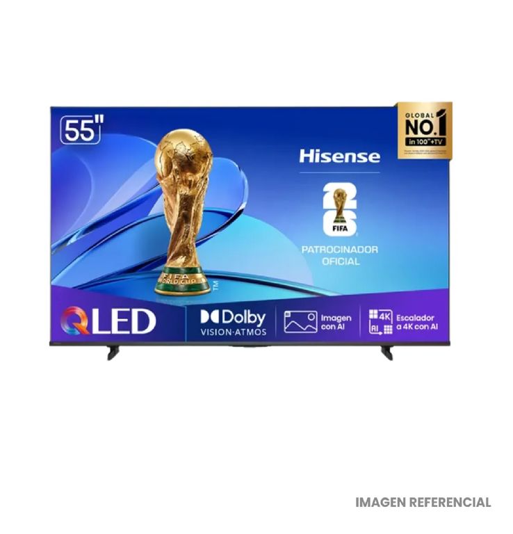 Televisor 55” Modelo 55Q6QV QLED 4K Smart TV Dolby Vision - 2025
