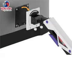 KOREANO SEGURIDAD E INNOVACION - SOPORTE DE ESCRITORIO GAMING PARA 2 MONITORES 24 a 57 Pulgadas CON RESORTE DE GAS Y PUERTOS USB – GMK95-24U KOREANO