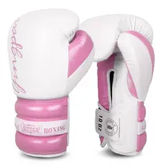 PUREPOWER - Guantes de Boxeo Mujer para Entrenamiento y Muay Thai,Boxing Gloves para Saco Boxeo,Combate Training