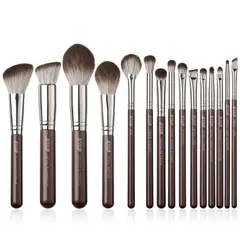 JESSUP BEAUTY - Set 15 Brochas Brown T498 -