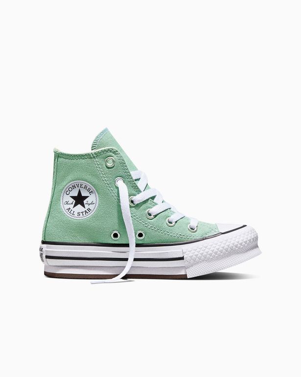 Zapatillas Chuck Taylor Lift Platform Seasonal Color Verde
