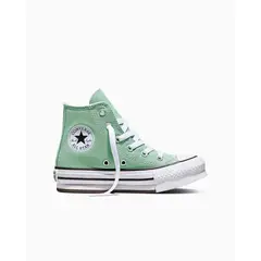 CONVERSE - Zapatillas Chuck Taylor Lift Platform Seasonal Color Verde