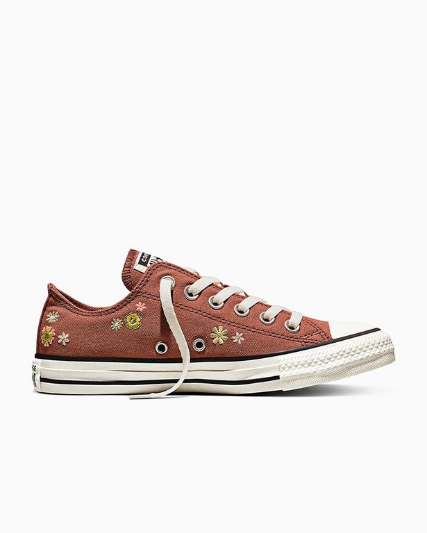 Zapatillas Chuck Taylor All Star Embroidered Florals Naranja