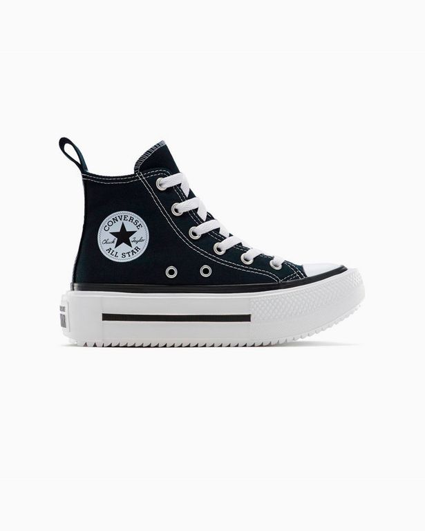 Zapatillas Chuck Taylor All Star Double Stack Platform Negro