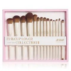 JESSUP BEAUTY - Set 14 Brochas Luxury Light Gray T329 Gift Set-