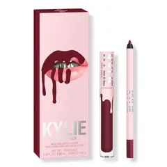 KYLIE - Lip Kit Delineador + Labial Matte - 504 Hollyberry COSMETICS