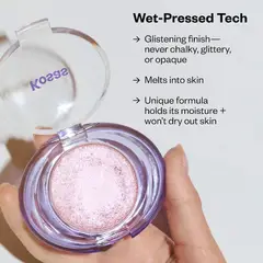 KOSAS - Iluminador en Polvo para Rostro y Ojos - Opaline azul-verde