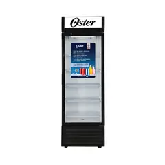 OSTER - VITRINA EXHIBIDORA OSPVSCX220B 220 L COLOR NEGRO 1 PUERTA