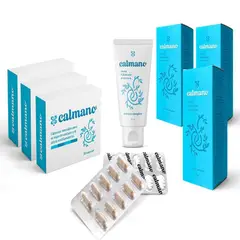 CALMANO - Capsulas pack x 3 + crema pack x 3