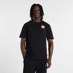 NEW BALANCE - Polo Hombre Ramen Negro v1