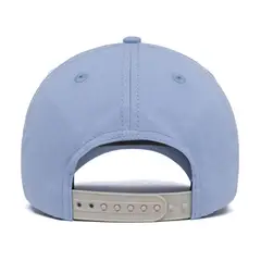 Caterpillar - Gorro Mujer Logo Leather Patch Celeste