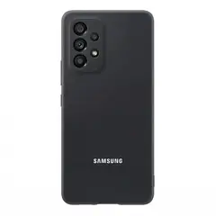 SAMSUNG - Silicone Case Para A53 Negro