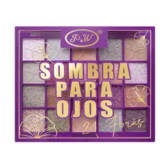GENERICO - Sombra Para Ojos 24 Horas Tonos Frios - P & W