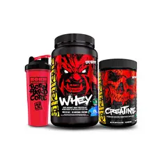 MUTANT - Proteina Whey 2 Lb + Creatina monohidrato + Shaker