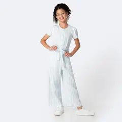 Pionier - Enterizo Moda Soledahh Listada Niña
