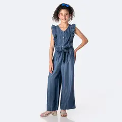 Pionier - Enterizo Moda Olindaa Denim Niña