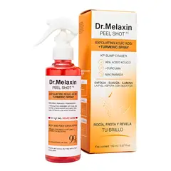GENERICO - Spray Exfoliante de Ácido Kójico y Cúrcuma 150ml Dr. Melaxin PEEL SHOT PS