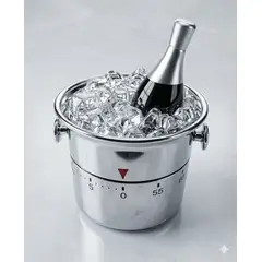 GENERICO - Temporizador de Cocina modelo Hielera de Acero
