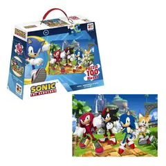 TOYNG - Rompecabeza 100 Piezas - Sonic