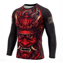 GENERICO - Polo Licra Compresor Demon Maw TIO Rashguard