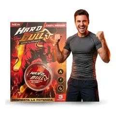 GENERICO - Hard Bull Xl 3000 Cápsulas Potenciador Sexual Masculino