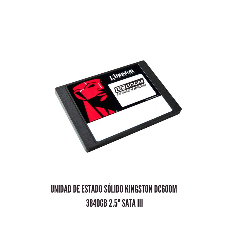 Unidad de Estado Sólido DC600M 3840GB 2.5 SATA III