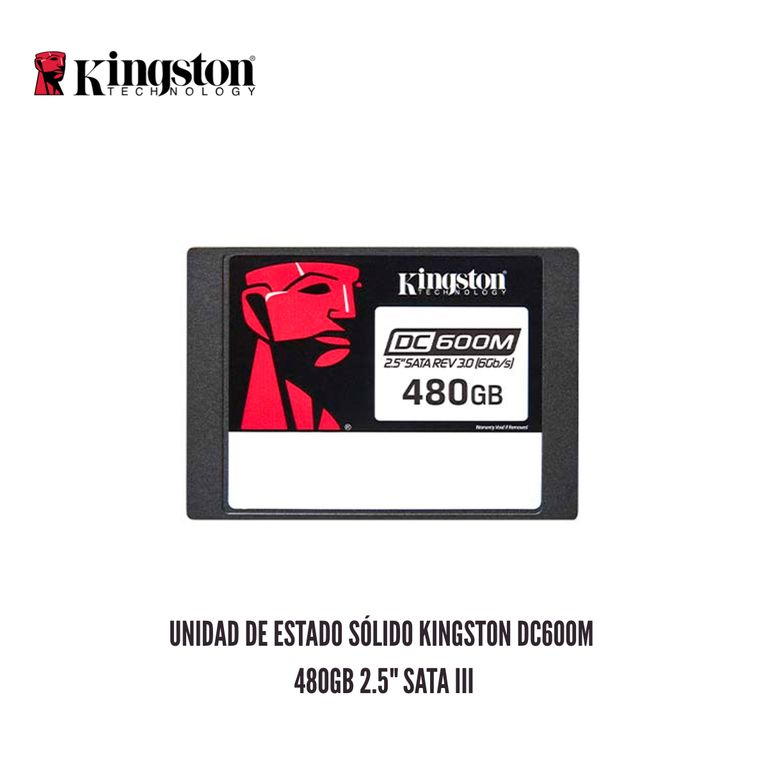 UNIDAD DE ESTADO SOLIDO DC600M 480GB 2.5 SATA III
