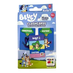 TOYNG - Juego Educativo Flash Cards Mis Primeras Palabras - Bluey