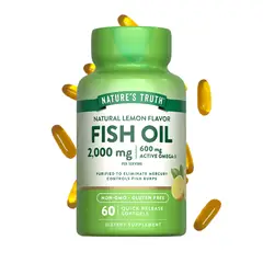 Nature'S Truth - Fish Oil - 2000 MG Omega 3 - 60 cápsulas