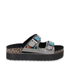 Gotta - Sandalia Plataforma Negra Mujer 65952