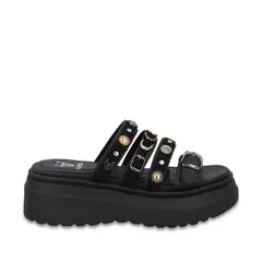 Gotta - Sandalia Plataforma Negra Mujer 55924