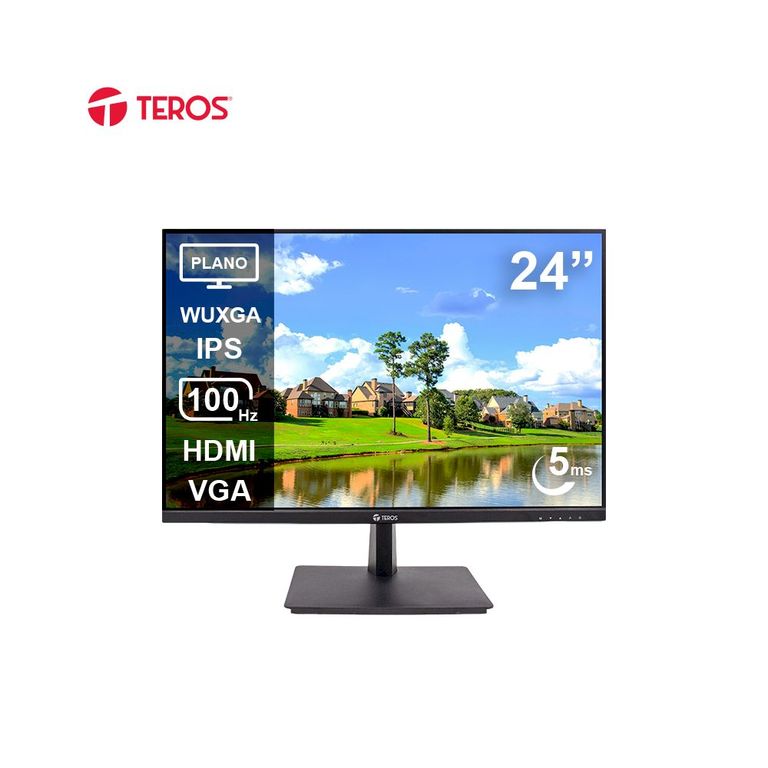Monitor 2420CS 24″ IPS 100Hz 5ms Full HD PLANO HDMI VGA VESA