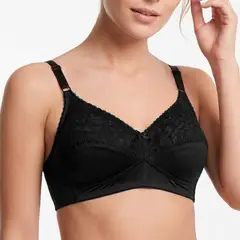 Peter Pan - Brasier Full Soporte Copa B Encaje Negro 4710