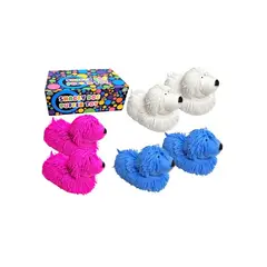 GENERICO - SHAGGY DOG PUFFER TOY - JUGUETE SENSORIAL FUCSIA
