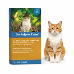 GENERICO - Pipeta Antiparasitaria Para Gatos Bio Aviplex Farm Triple Nfc