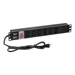 AMERICAN NET - Power Rack PDU - 6 Tomas C13 - 10AMP - 1.5m