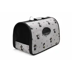 GENERICO - Corral Jaula Transportador Plegable Mascotas Pequeñas Gatos Diseño Moderno Resistente Ventilado