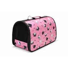 GENERICO - Corral Jaula Transportador Plegable Mascotas Pequeñas Gatos Diseño Moderno Resistente Ventilado