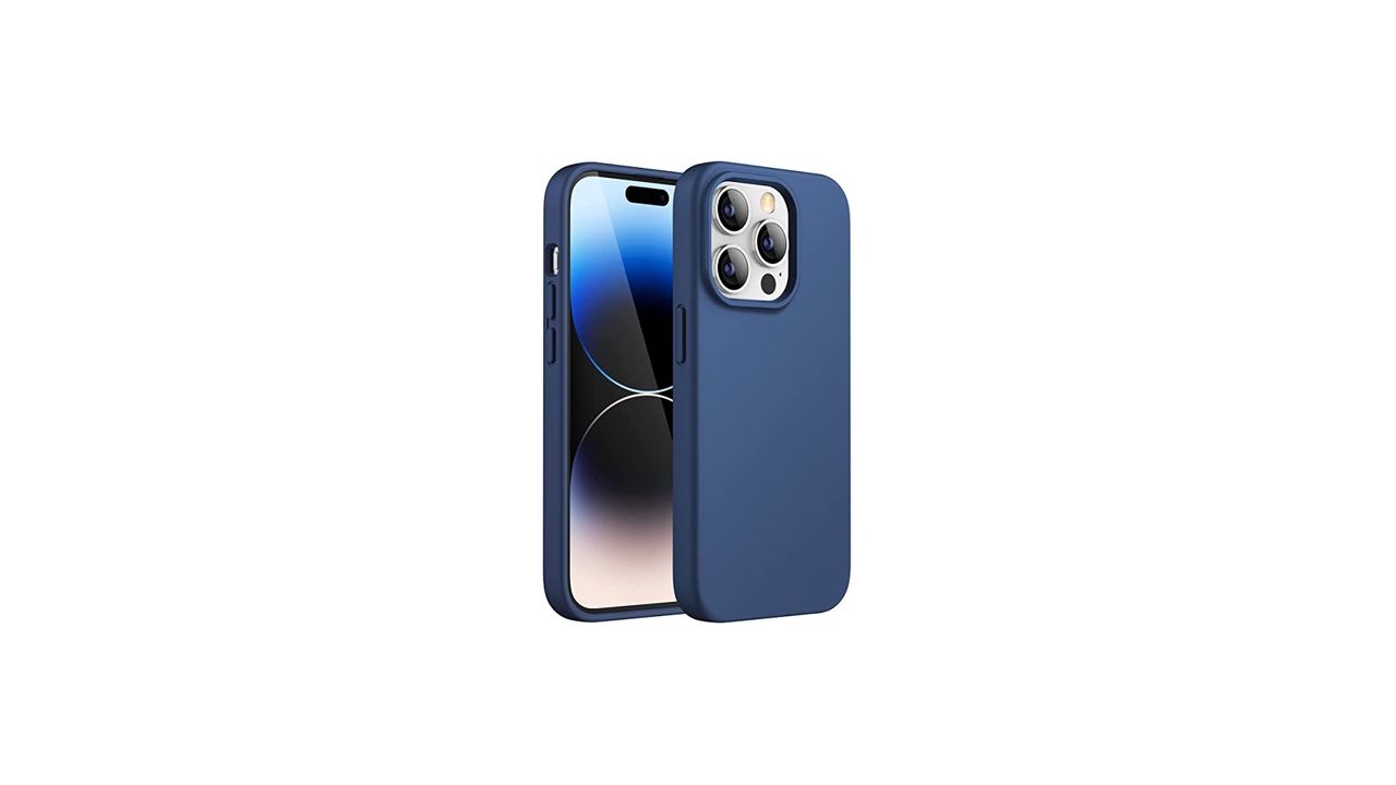 Funda iphone 15 pro max- azul marino