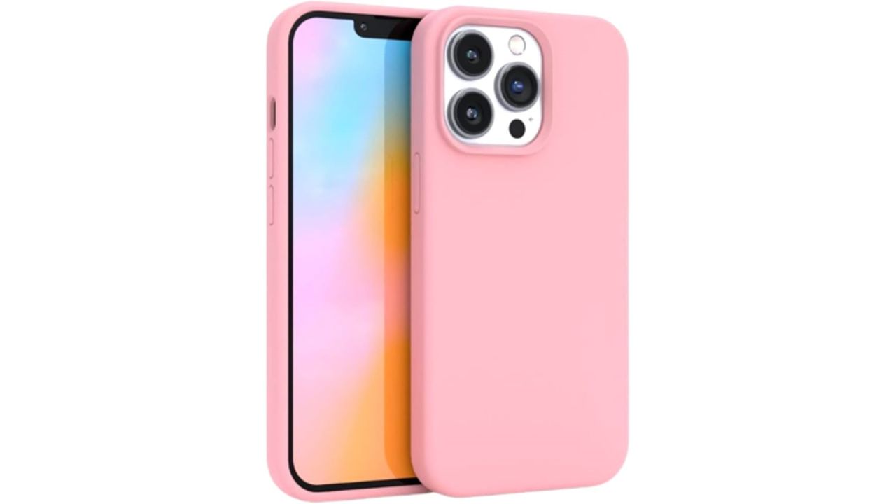 Funda iphone 15 pro max- palo rosa
