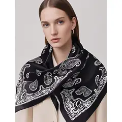 KAST PE - Pañoleta Bandana Pañuelo Orbita de 90x90cm