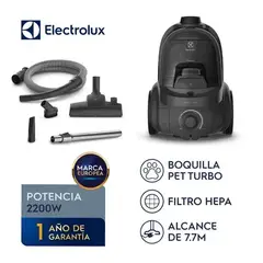 Electrolux - Aspiradora Ciclónica 2200W EasyBox con Boquilla PET EAS41