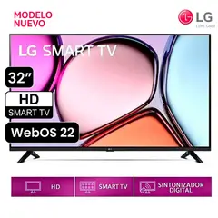 LG - Televisor Smart TV 32 HD 32LR600BPSC con webOS y AI ThinQ