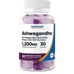 Nutricost - Ashwagandha 1200 MG 60 GUM