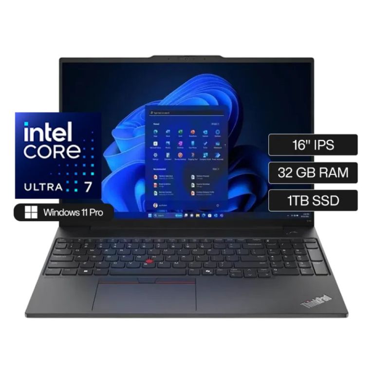 Laptop ThinkPad E16 Gen3 Core Ultra 7 255H 32GB 1TB 16" WUXGA IPS