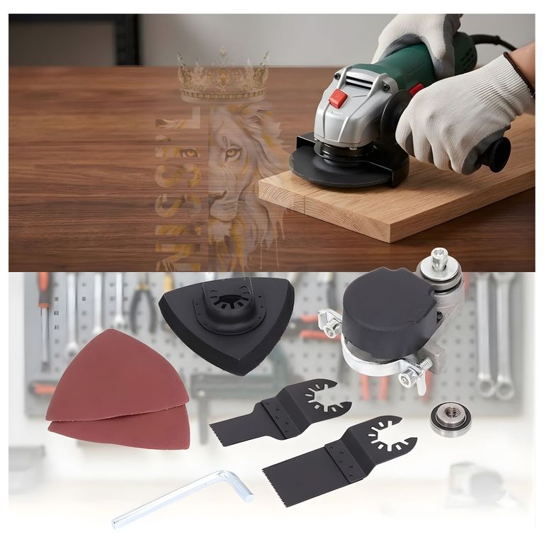 ADAPTADOR MULTIFUNCIONAL PARA AMOLADORA FACIL DE USAR