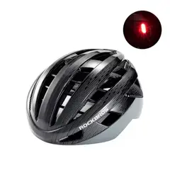 Rockbros - Casco con Luz para Ciclismo y Scooter