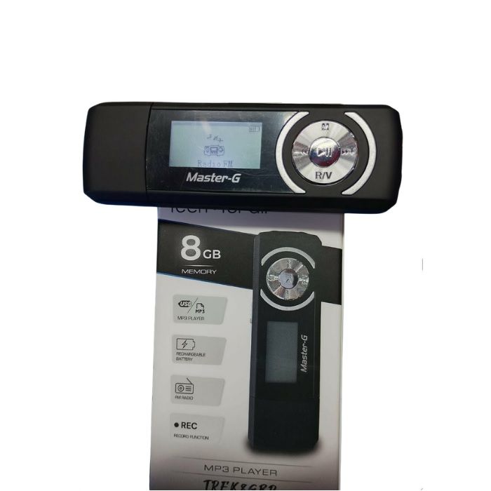 Reproductor MP3 de música Master-G de 8GB