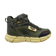 JURASSIC PARK - Zapatillas Botin Niño Jurassic World Dinosaurios Verde Negro